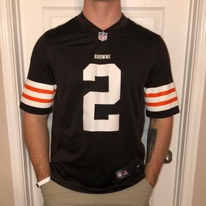 NFL Nike On Field Manziel Browns Jersey